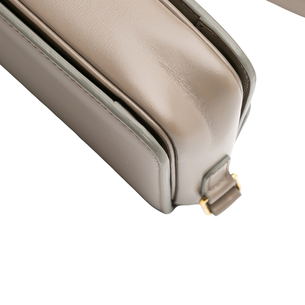 Pre-Loved Celine Teen Shiny Calfskin Triomphe Crossbody - Picture 8 of 12